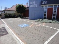Convenient disabled parking